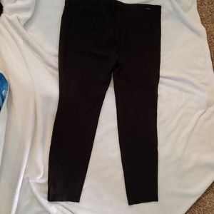 Liverpool black cotton pants